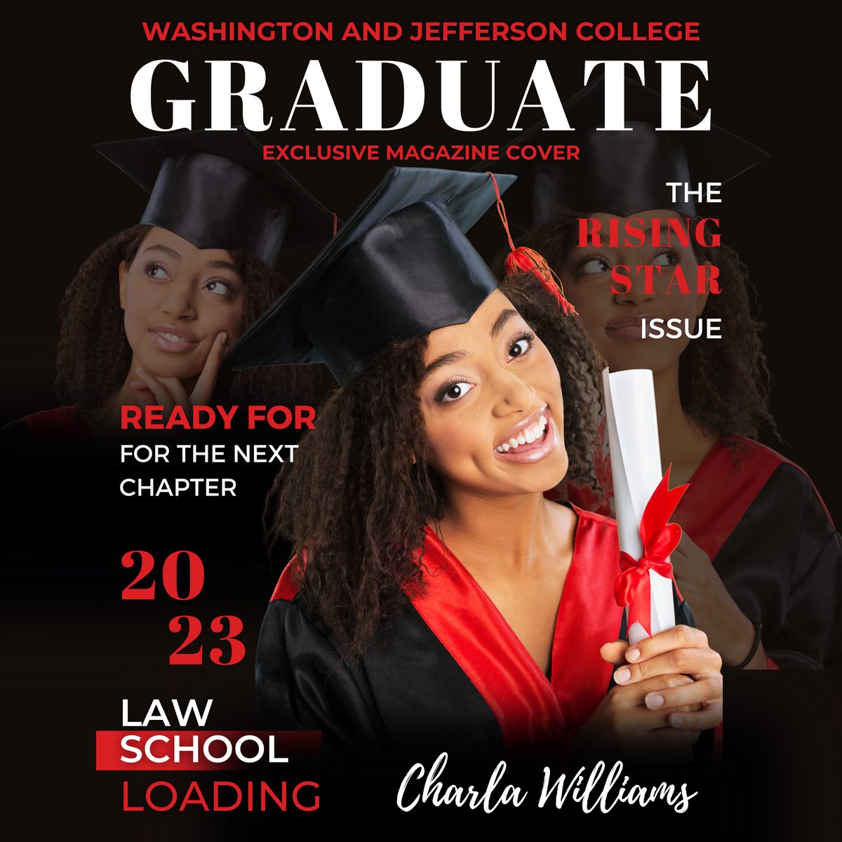 Graduation Magazine Template (CANVA) Unleashed Blanks