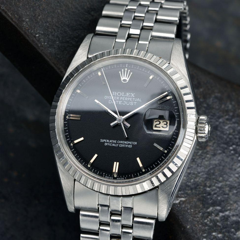 rolex 1603 black dial