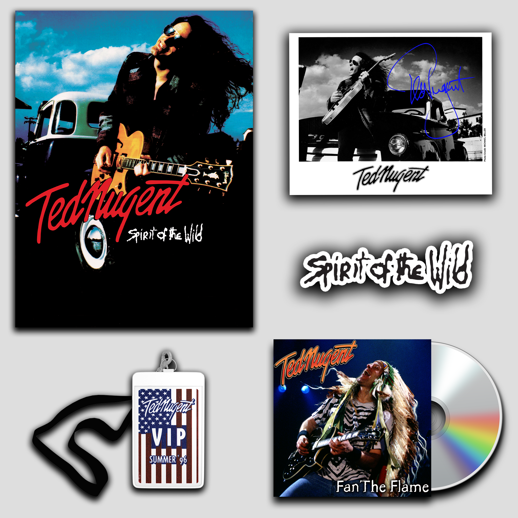 Ted Nugent - Fan The Flame Boxset