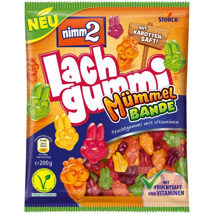 nimm2 Lachgummi / 7.05 oz Tysklands mærker