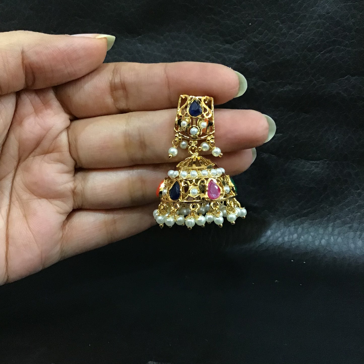 Jadau Necklace Set 1385-69