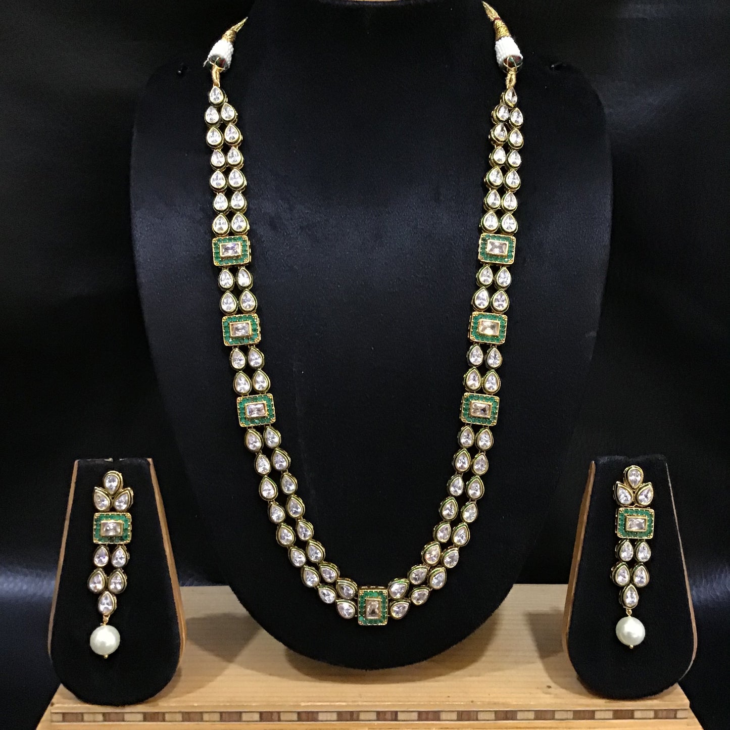 Polki Necklace Set 1510-21