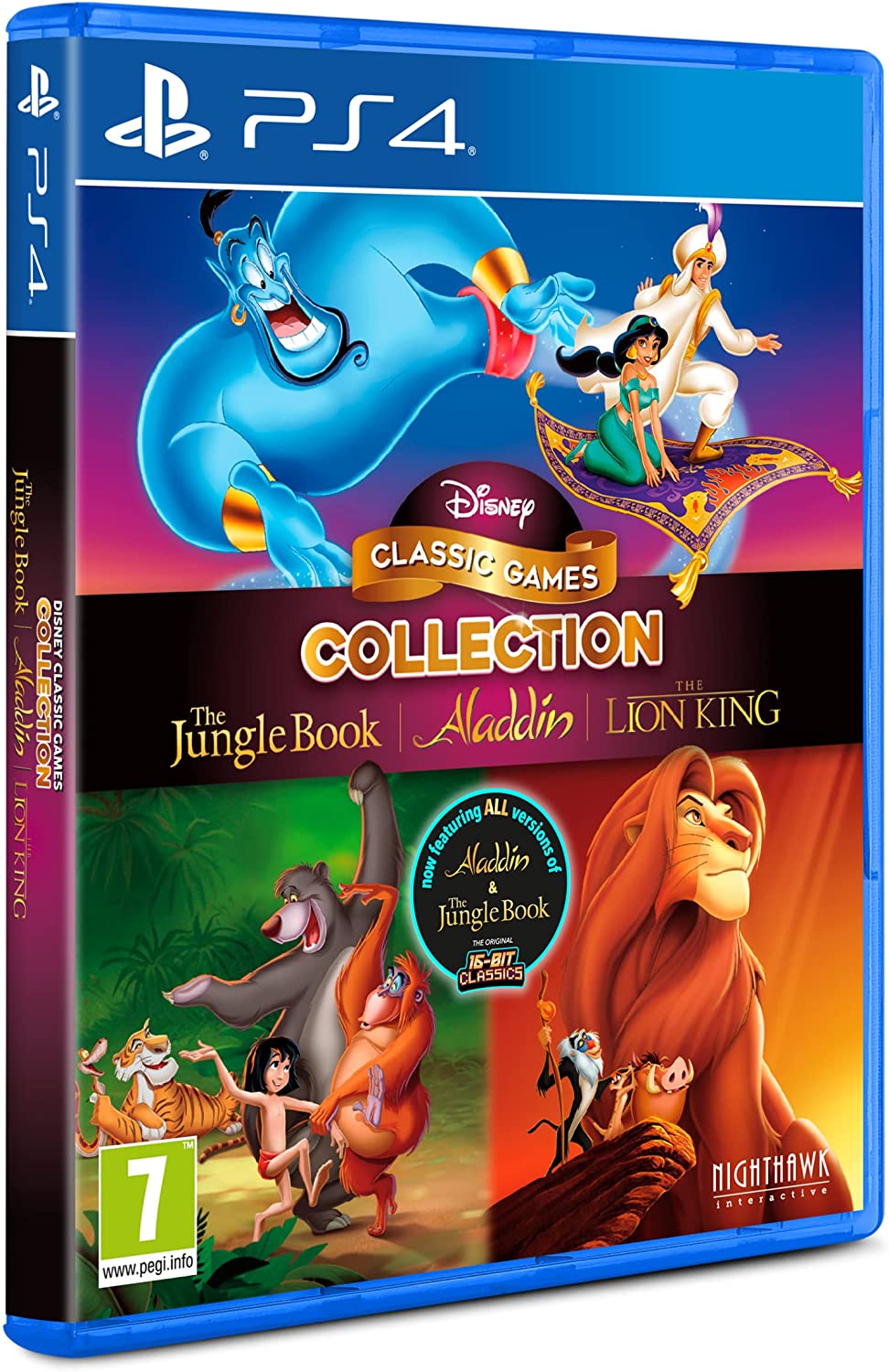 Disney Games Collection: The Jungle Book, Aladdin, & The Lion –
