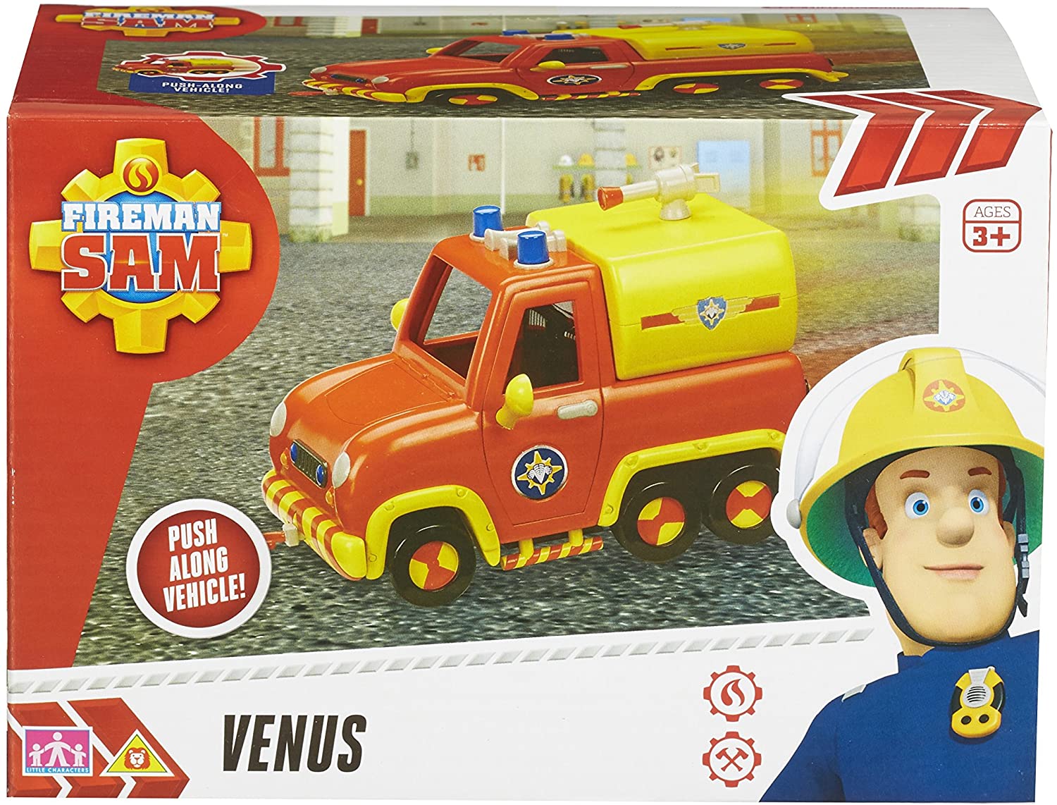 Clam Veroveraar Boost Brandweerman Sam 04050 Venus Brandweerwagen Model Speelgoed – Yachew