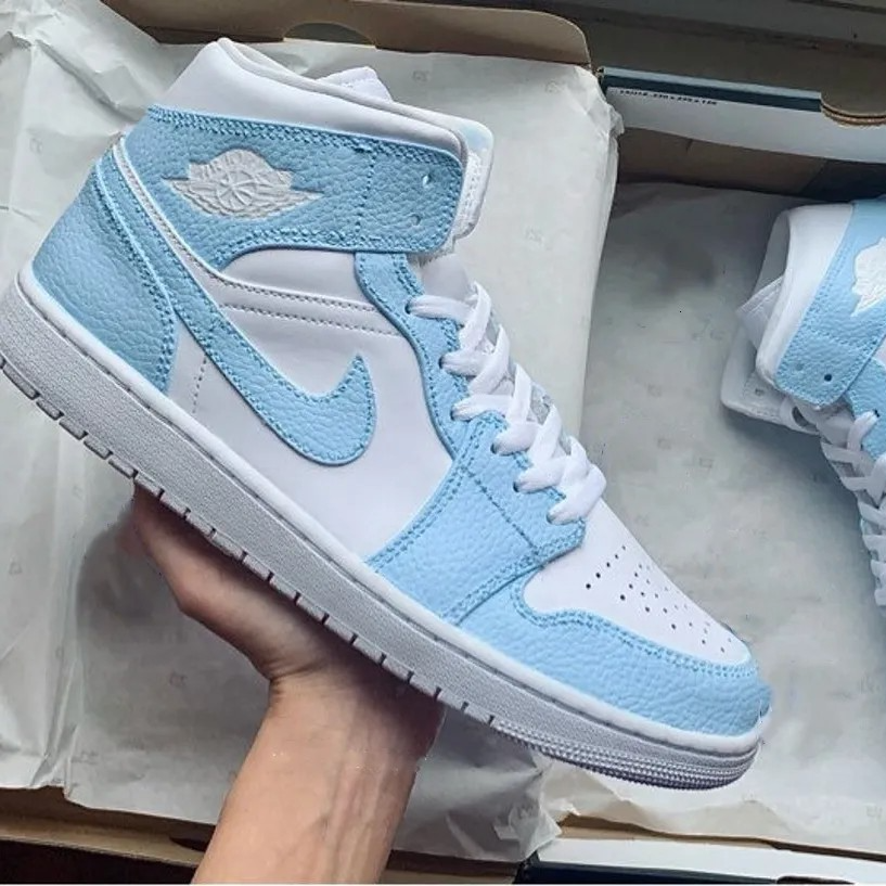Baby Blue Nike Air Jordan 1 Custom 60 