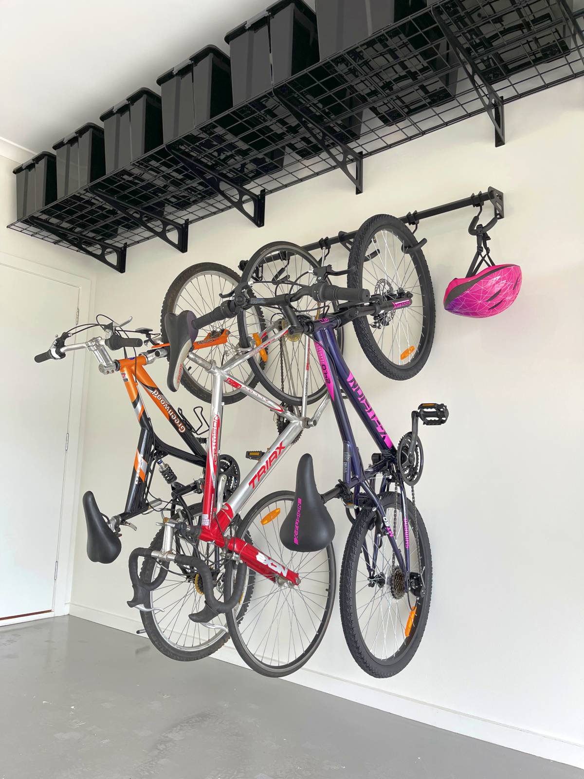 Dirza Bike Rack Garage 2 Pack Wall Mount Bike Hanger Bike Hooks