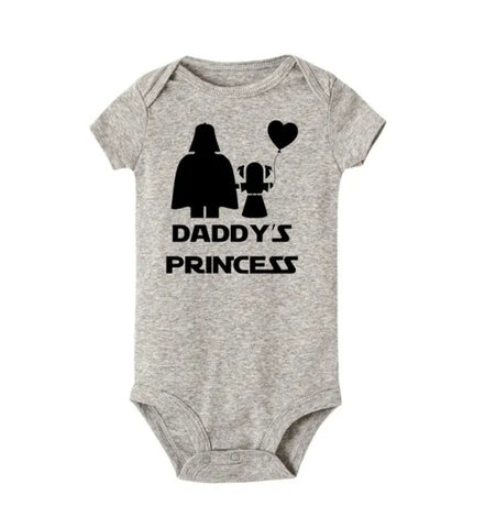 Star Wars Inspired Darth Vader, Daddy's Little Princess Gr – Bubble Belly moms | babies | kids