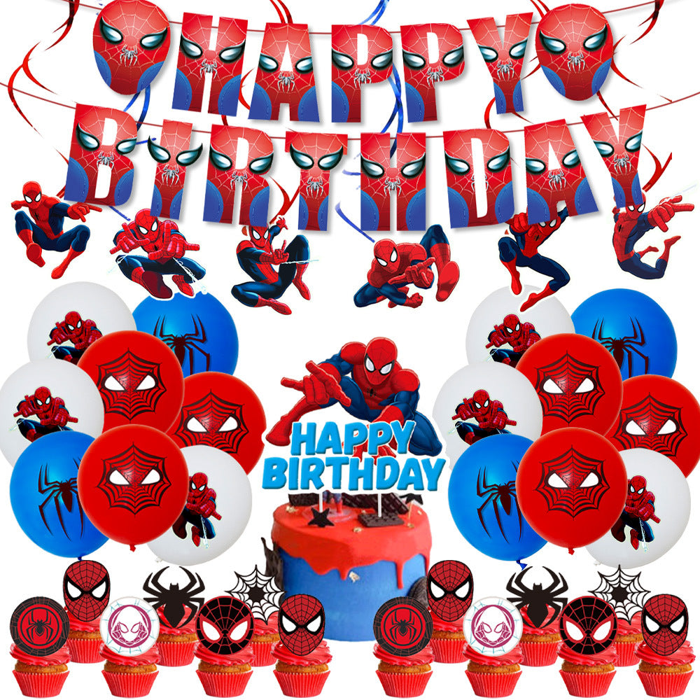 Spiderman Birthday Decorations - Bm Trading – Party Corner - BM Trading