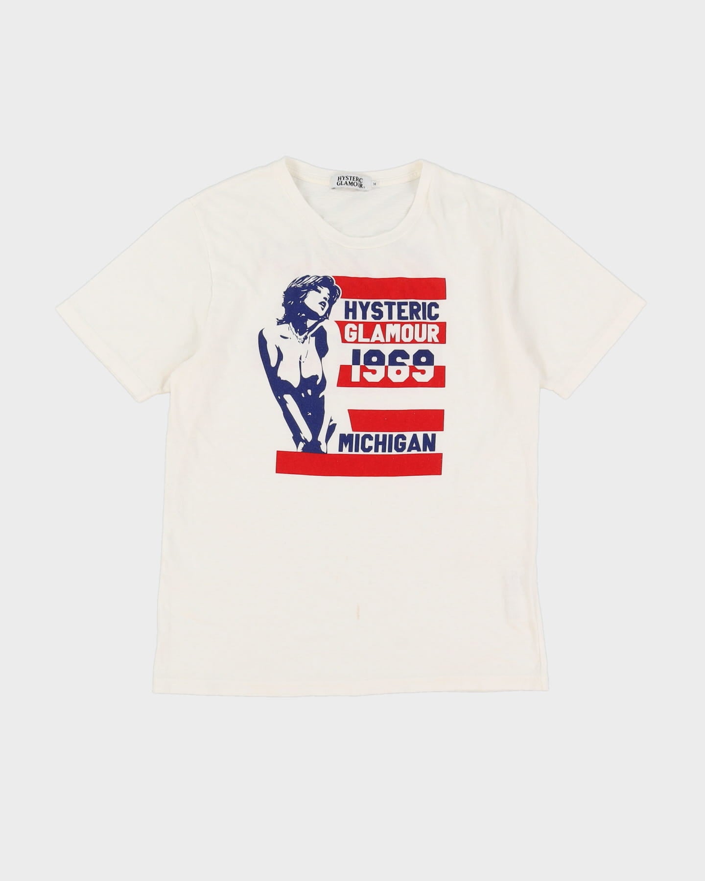 Hysteric Glamour 1969 Search And Destroy White T-Shirt - M – Rokit