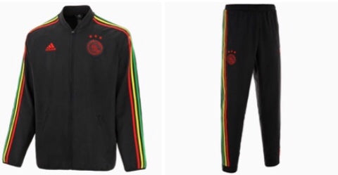 ajax black tracksuit