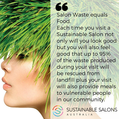 Salon waste = food