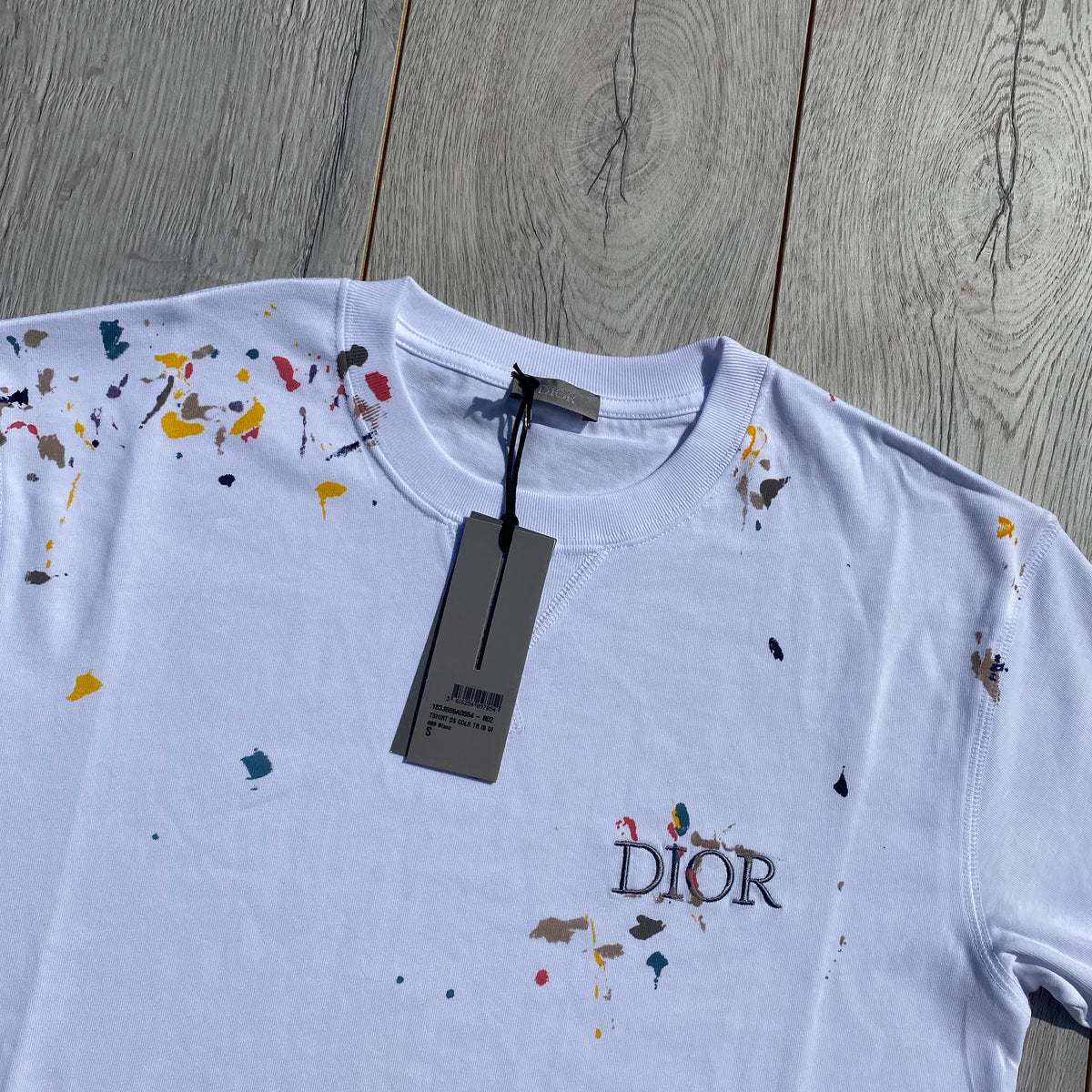 dior paint tee