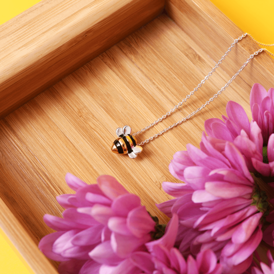 adopt a honey bee necklace