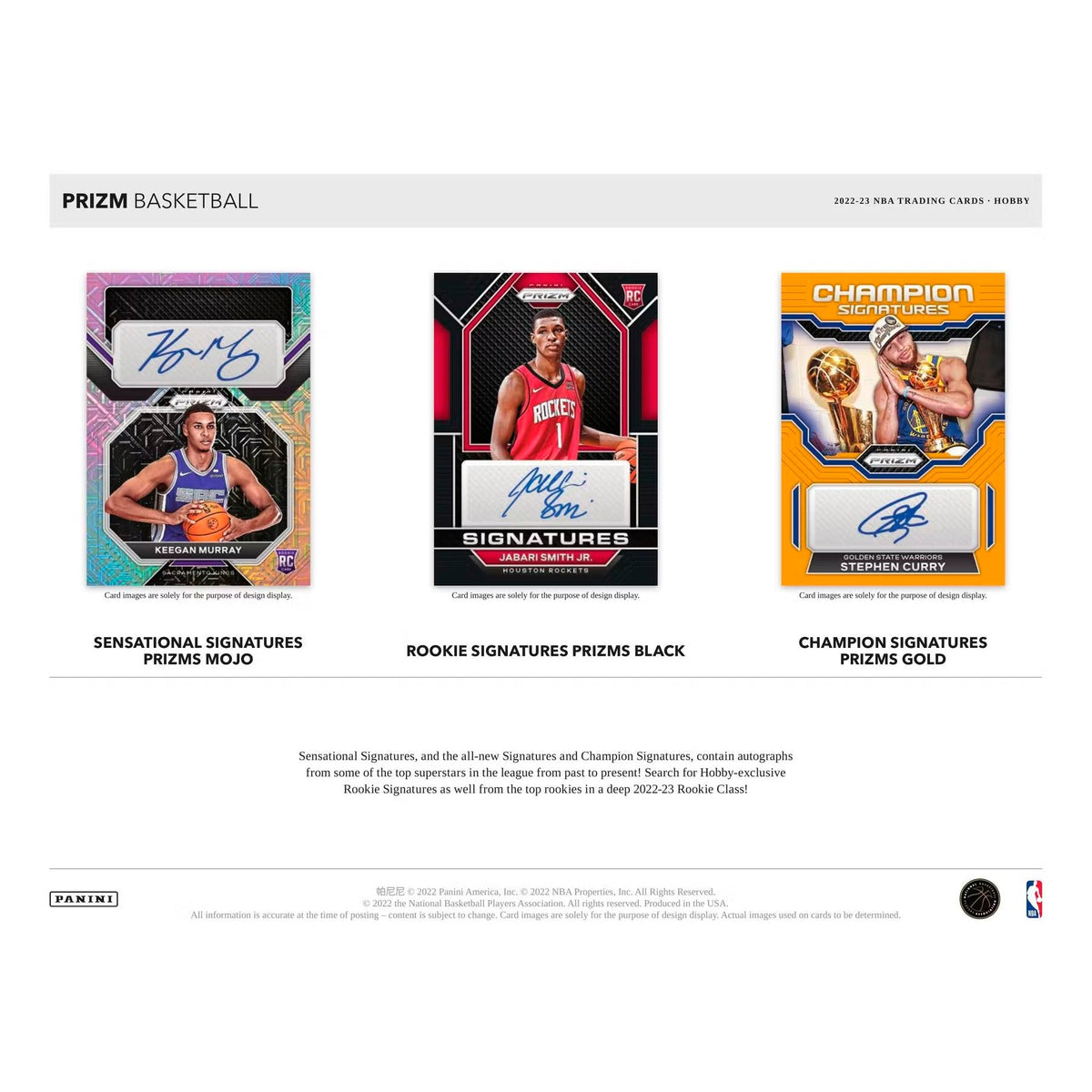 2022/23 Panini Prizm Basketball Hobby Box– Total Sports Cards