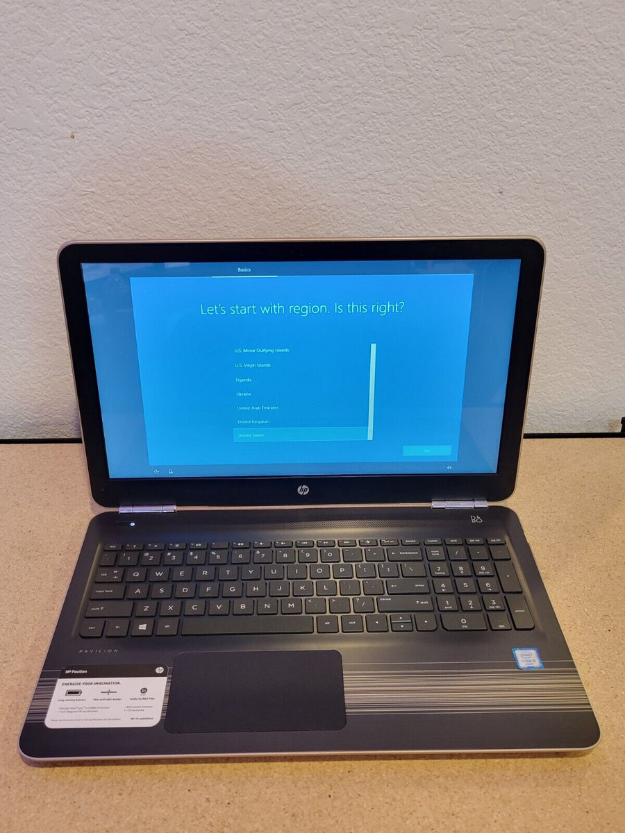 Hp Pavilion 15 Au030wm I5 6200u Touchscreen 8gb Ram 256gb Ssd Windo Kendotronics 3692