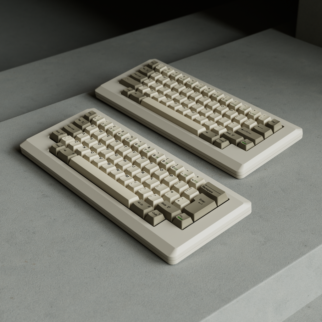 Hello M0110 Keyboard Kit P-Beige-