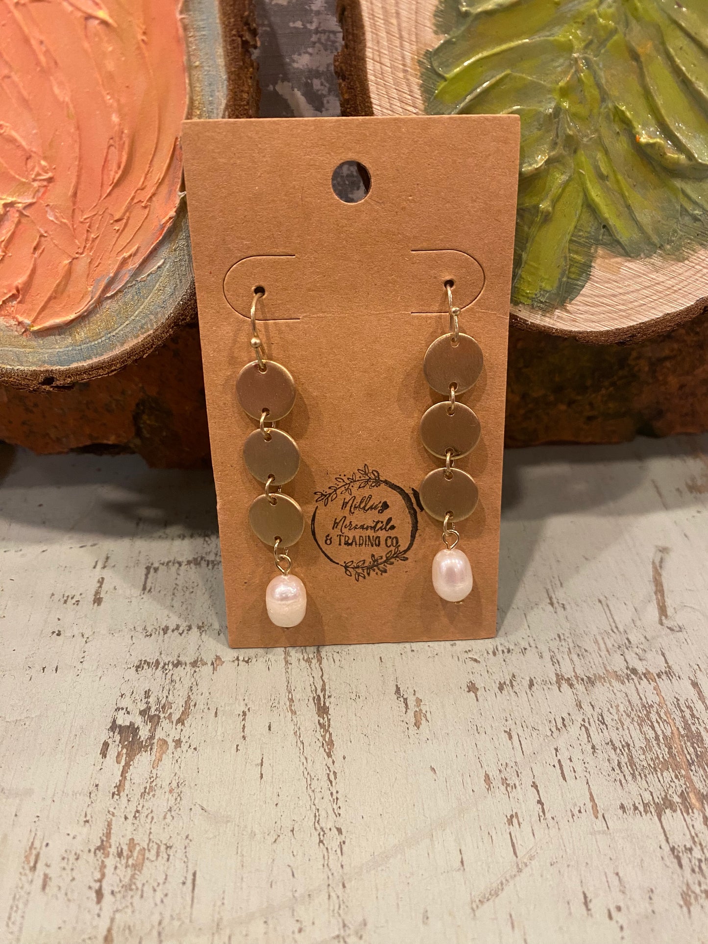 Wavie’s Pearl Earrings