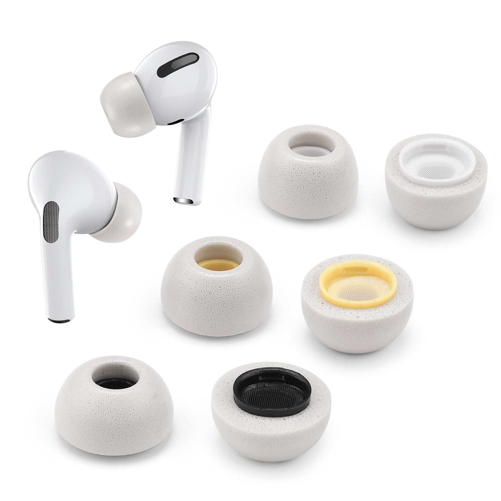 Memory Replacement Premium Ear Tips for Apple Airpods Pro Wireles – Framonics Store