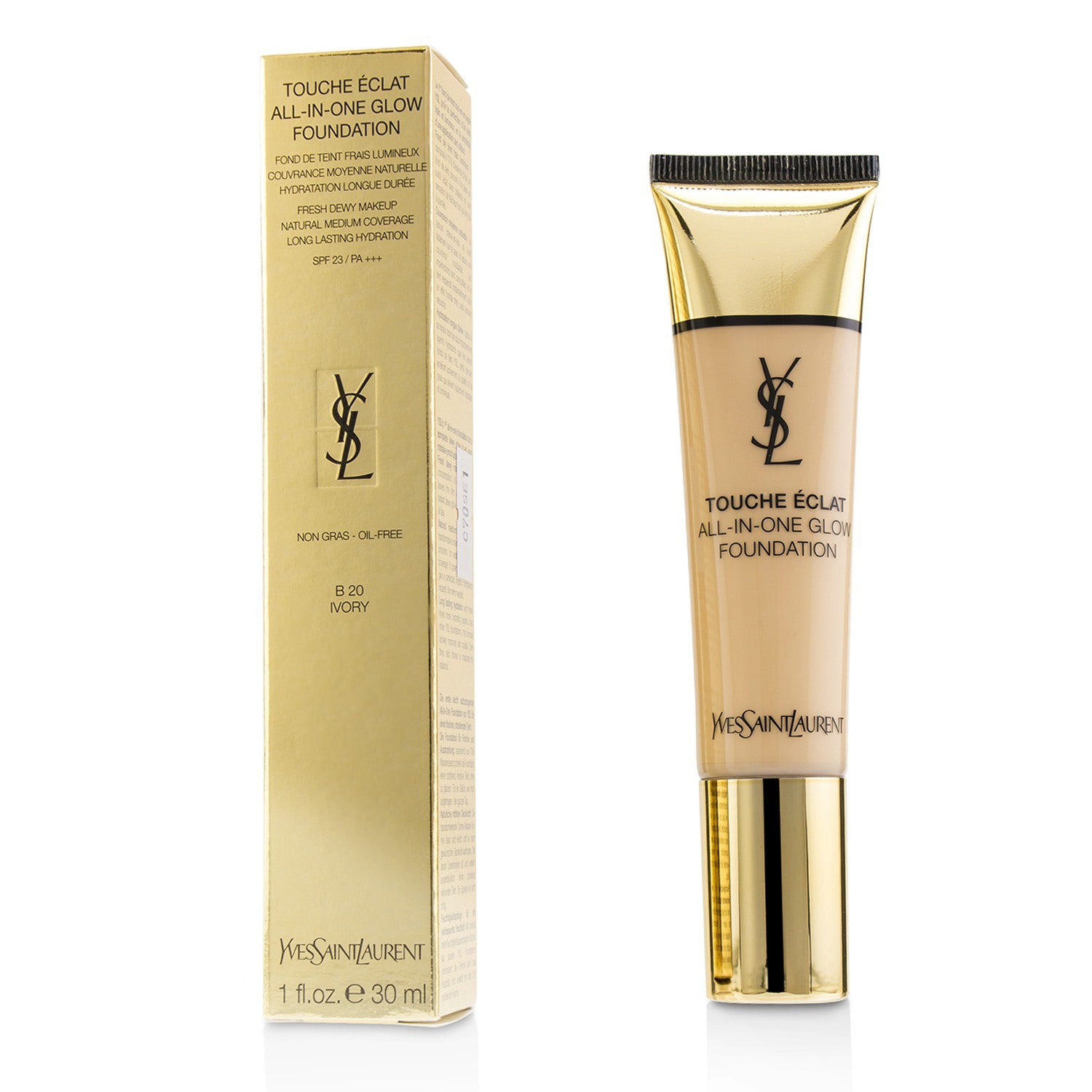 ysl all in one glow foundation b20