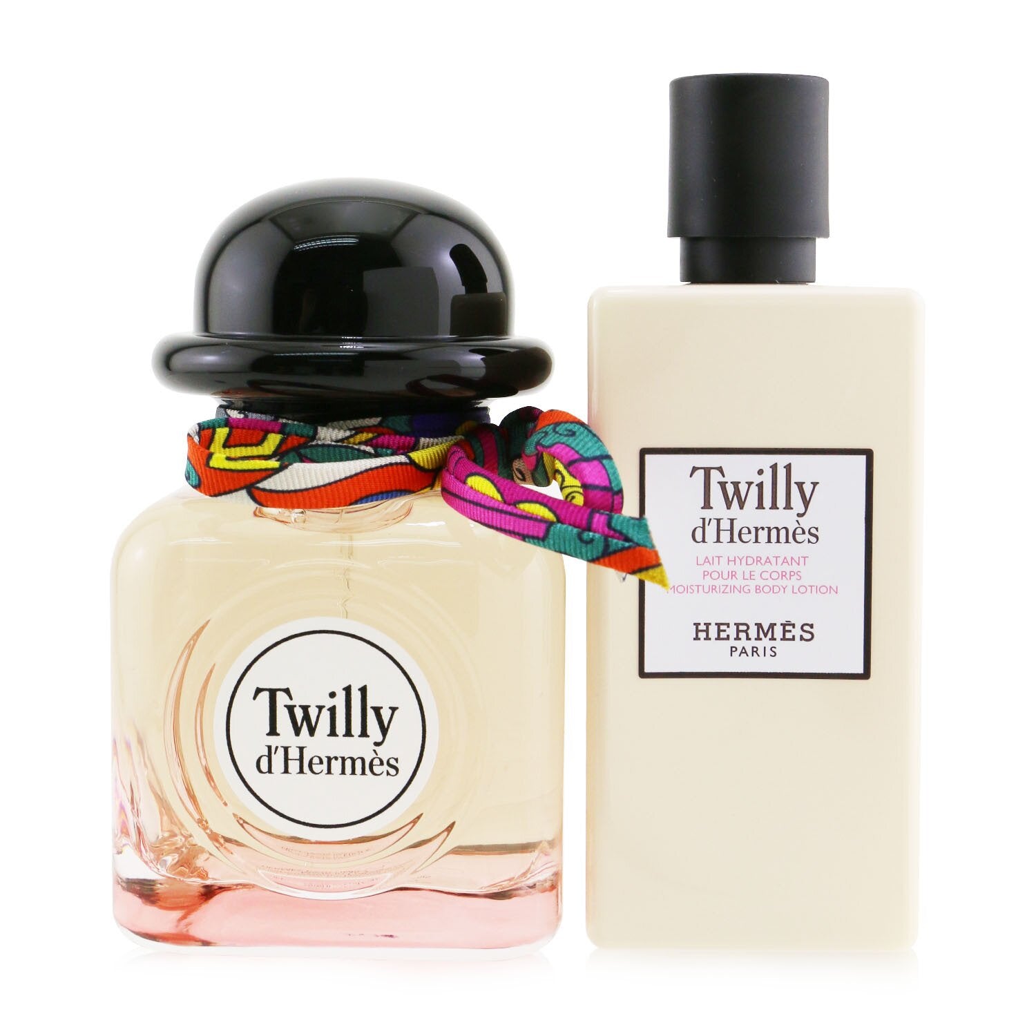 hermes body lotion twilly