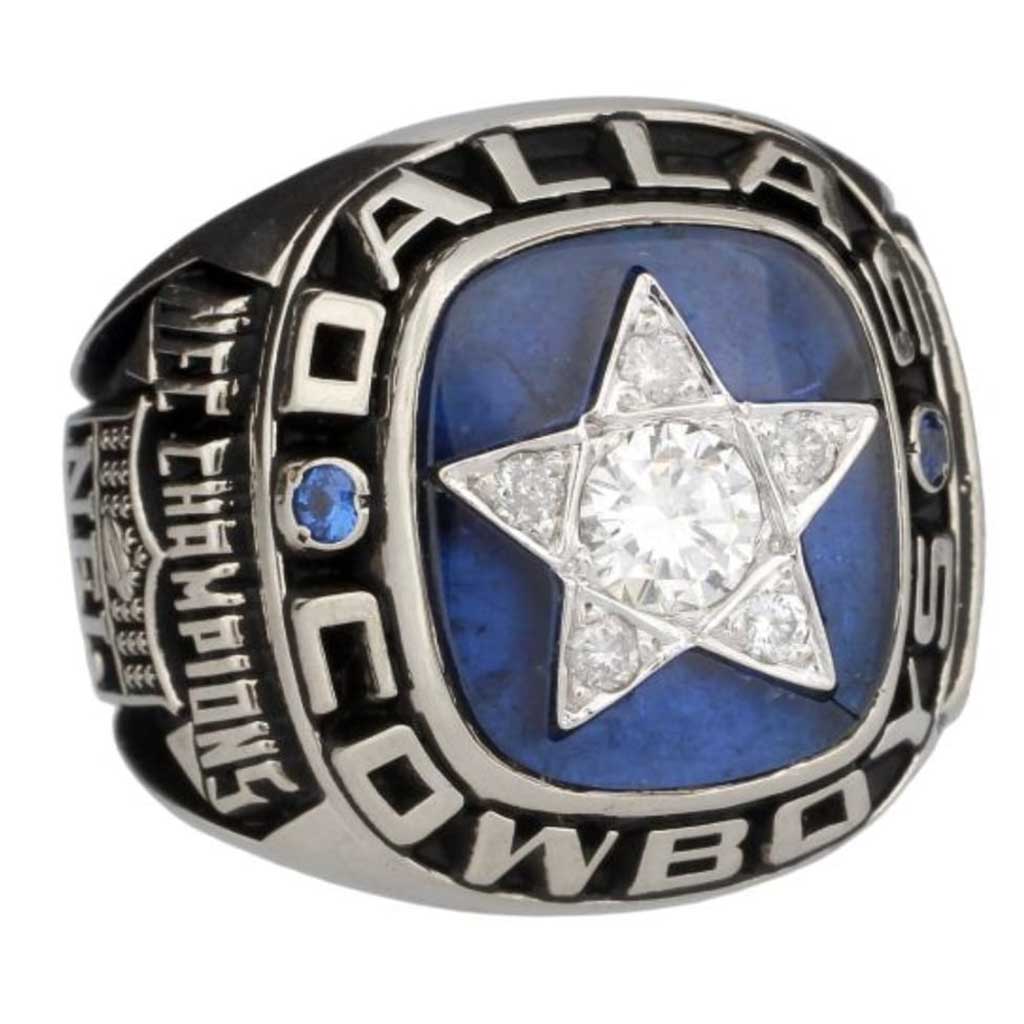 Lot Detail - 1971 Dallas Cowboys Super Bowl VI Championship Ring – Staubach  SS - 10K