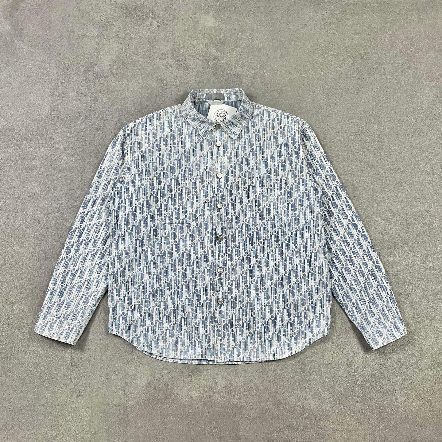 dior monogram shirt mens