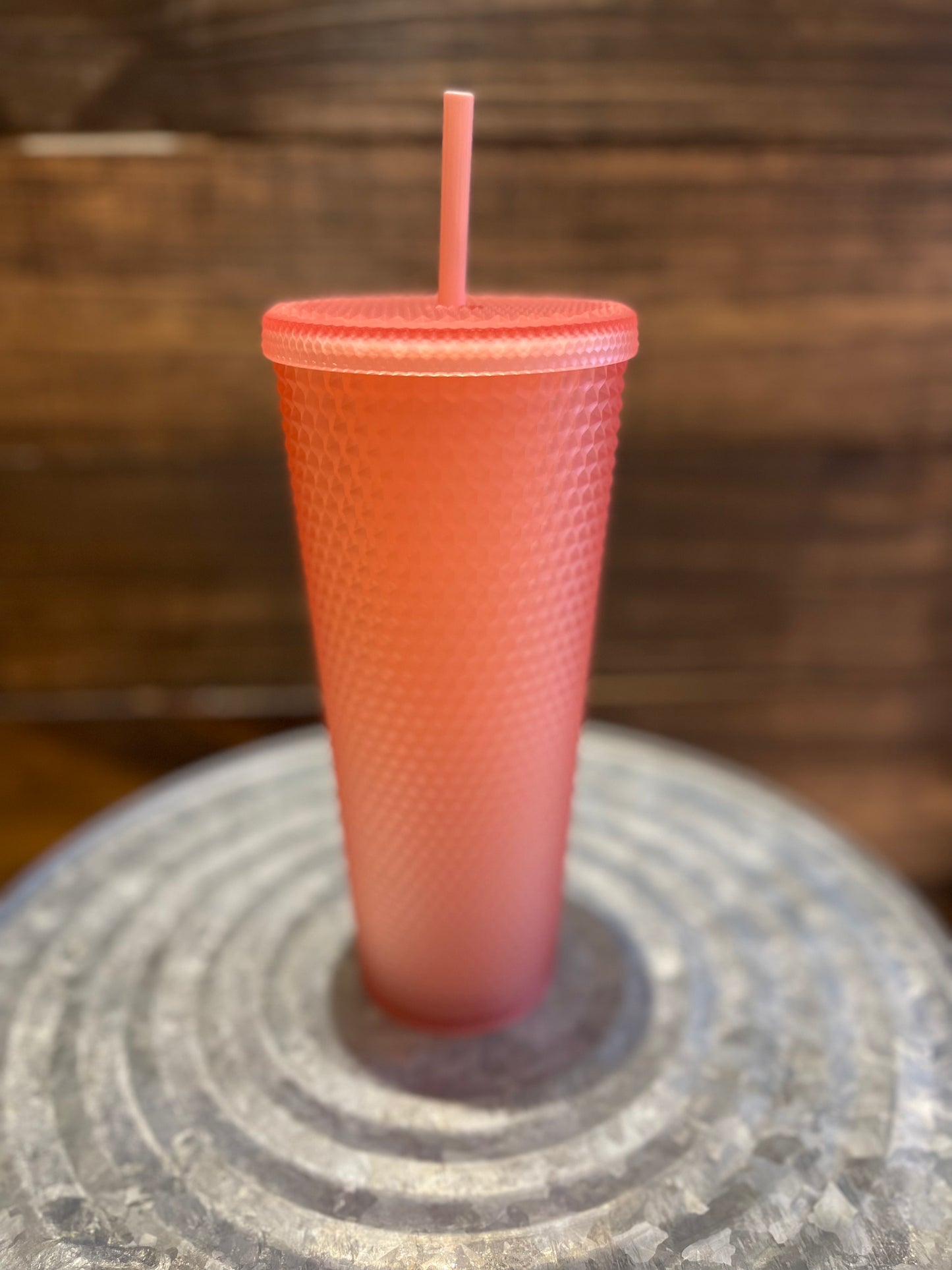 Pink Pearl Studded Tumbler