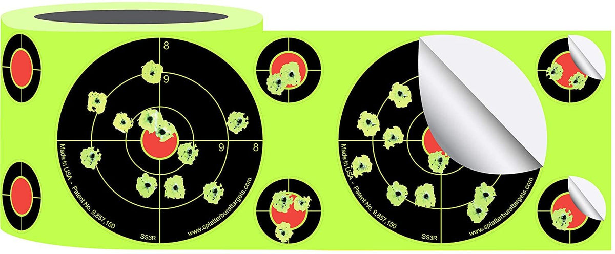 250Pcs/Roll Target Sticker Shooting Practice Targets Sticker Repair Patch Set 