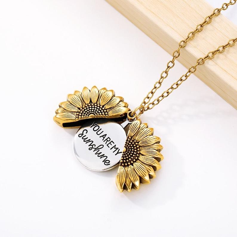 sunflower necklace meaning