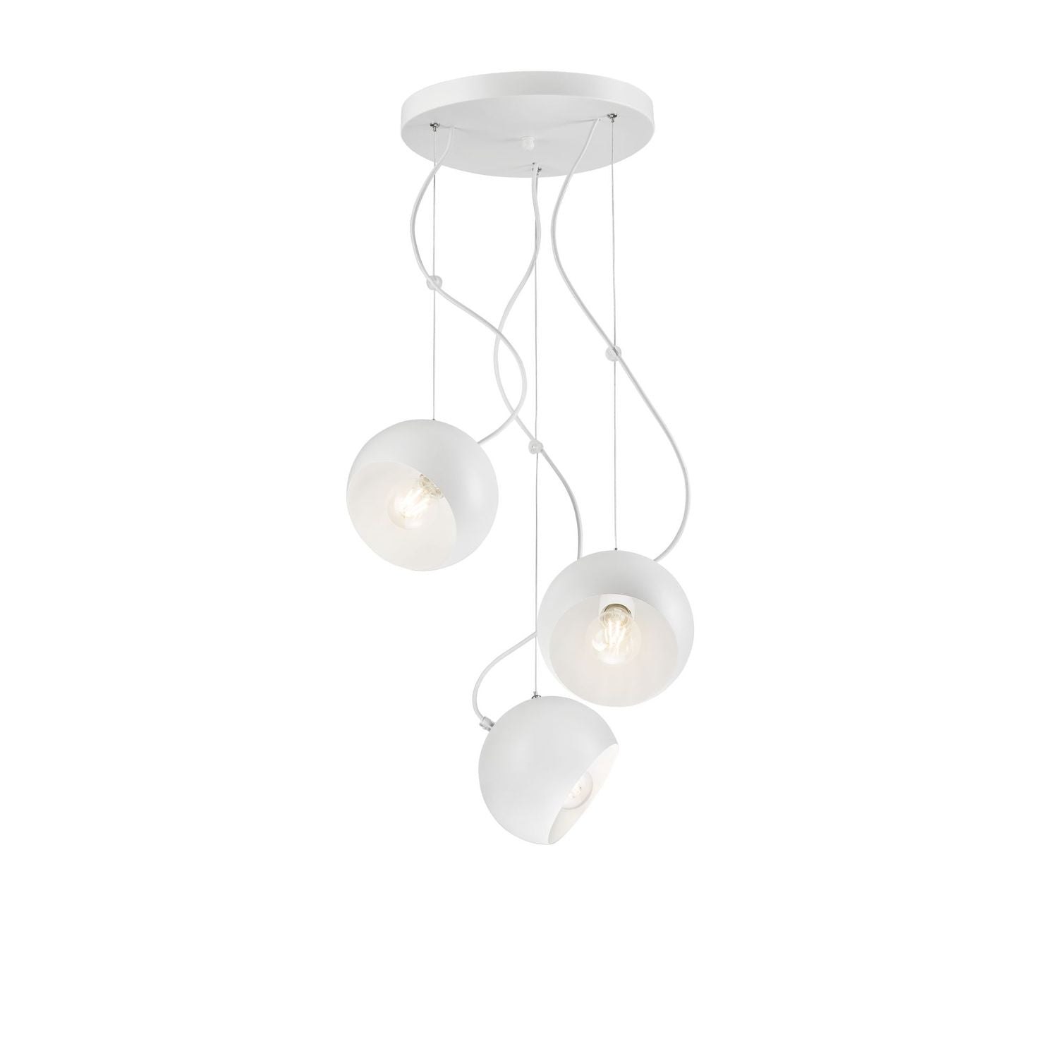 wenkbrauw passen Uitputten Ceiling lamp INEZ 3P – DECOVIX - Lighting Ideas