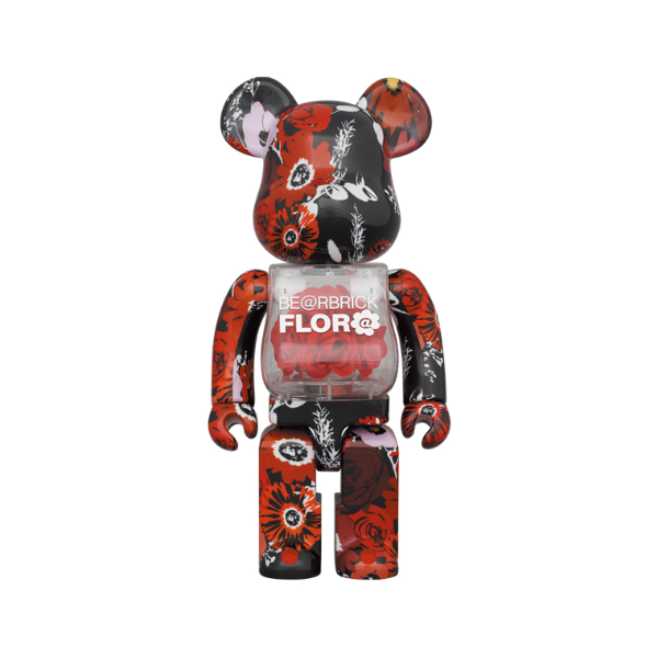 BE@RBRICK FLOR@#2White400%ベアブリック メディコムトイ | www