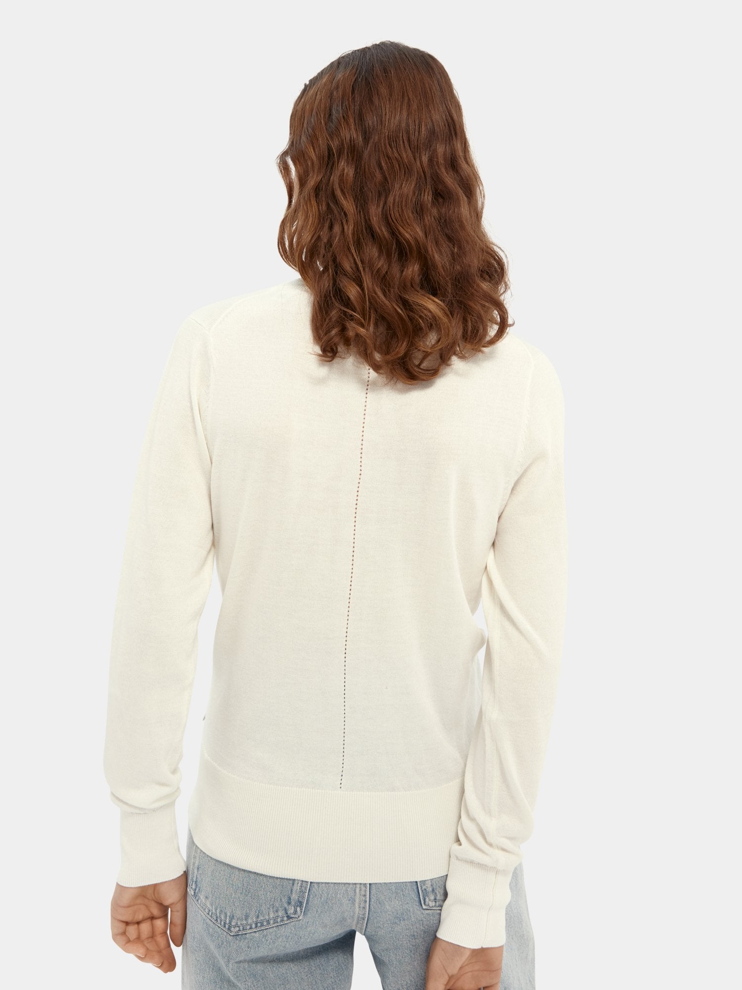 Lightweight V-neck pullover - Scotch & Soda
