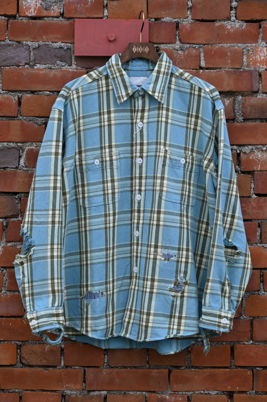 BOW WOW CRUSH FLANNEL SHIRTS KING SIZE