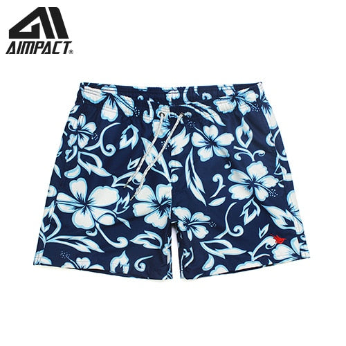 Tropical Summer Holiday Beach Swimming Short Trunks Fast Dry Men's Swimming Beach Surf Shorts Casual Fashion Male Hybird Shorts