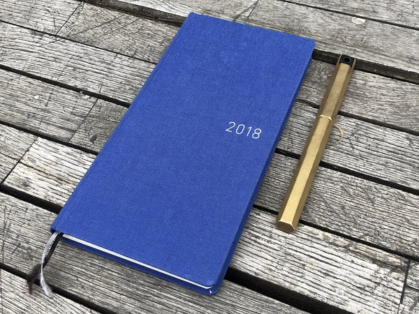 hobonichi weeks mega blue