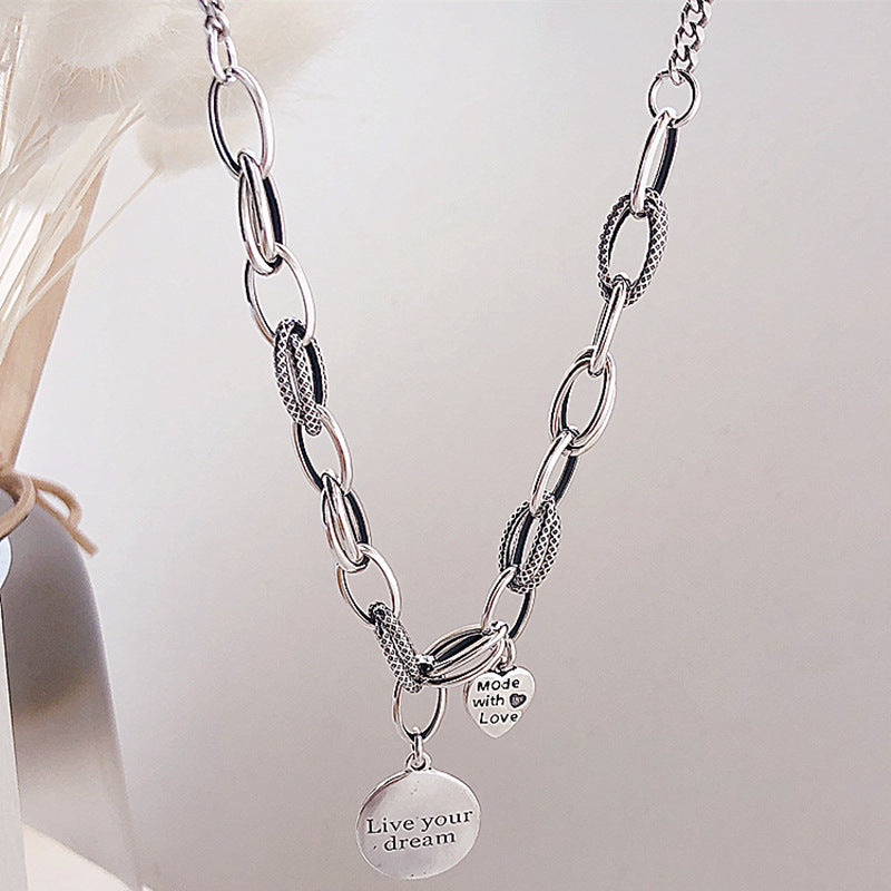 tiffany thick chain necklace