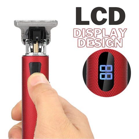 Professional Cordless Rechargeable T-Blade Hair Clipper