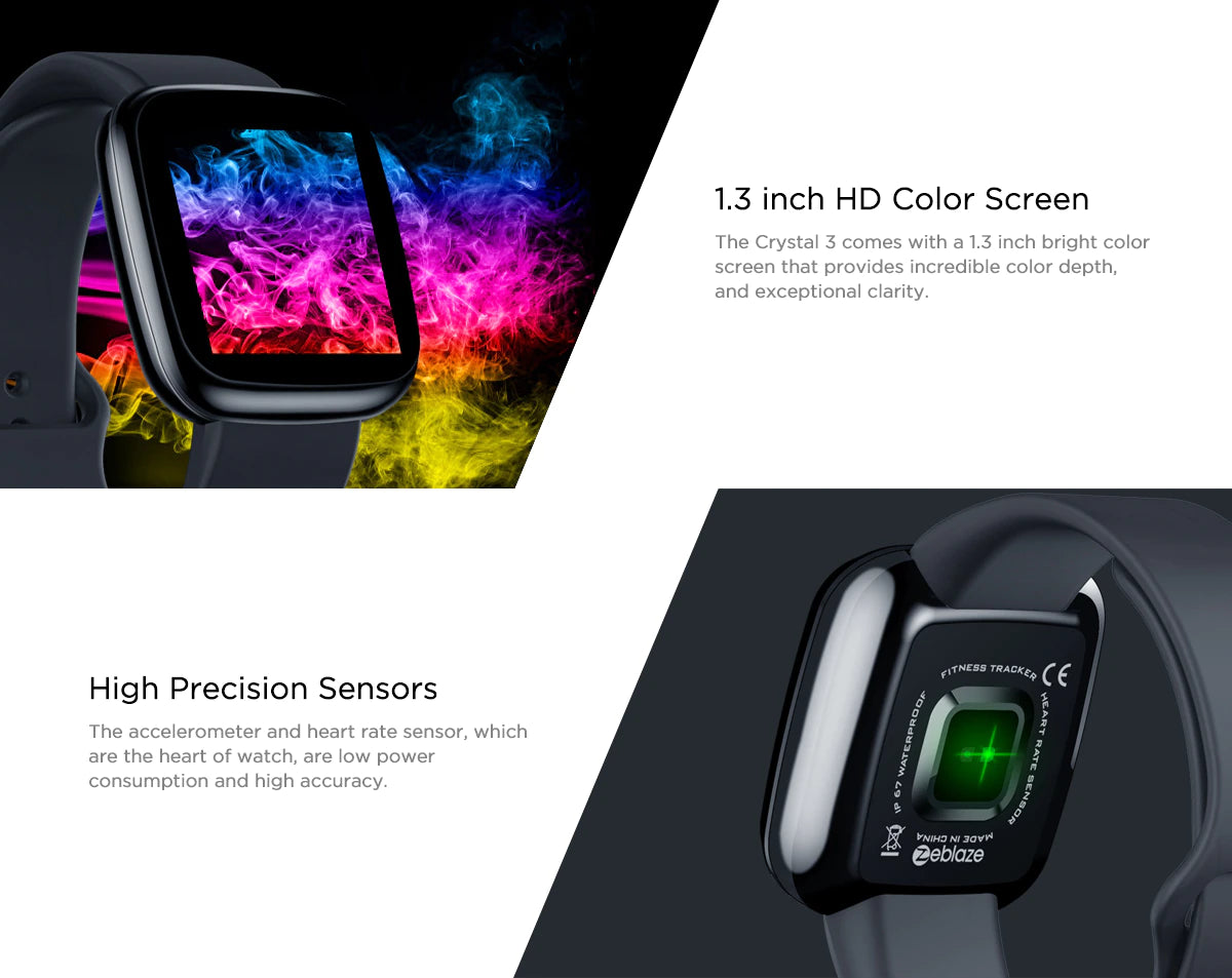 New Zeblaze Crystal 3 Smartwatch