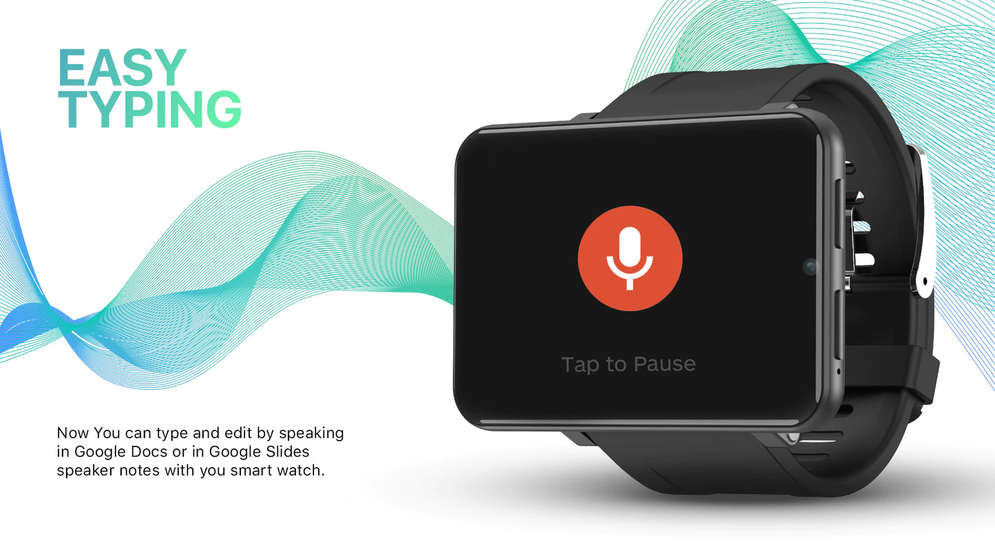 DM100 4G LTE Smart Watch for iPhone Android