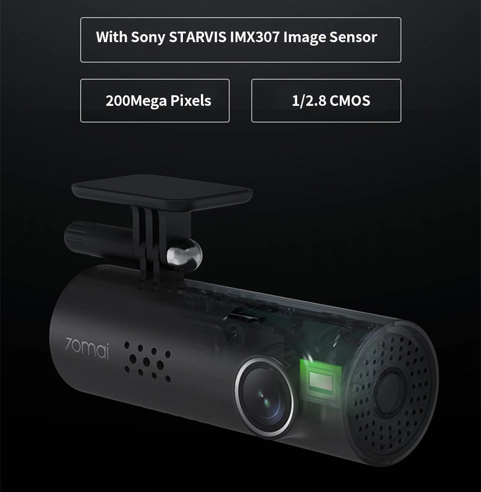 Car Dash Camera Recorder with Wifi 1080P HD Night Vision