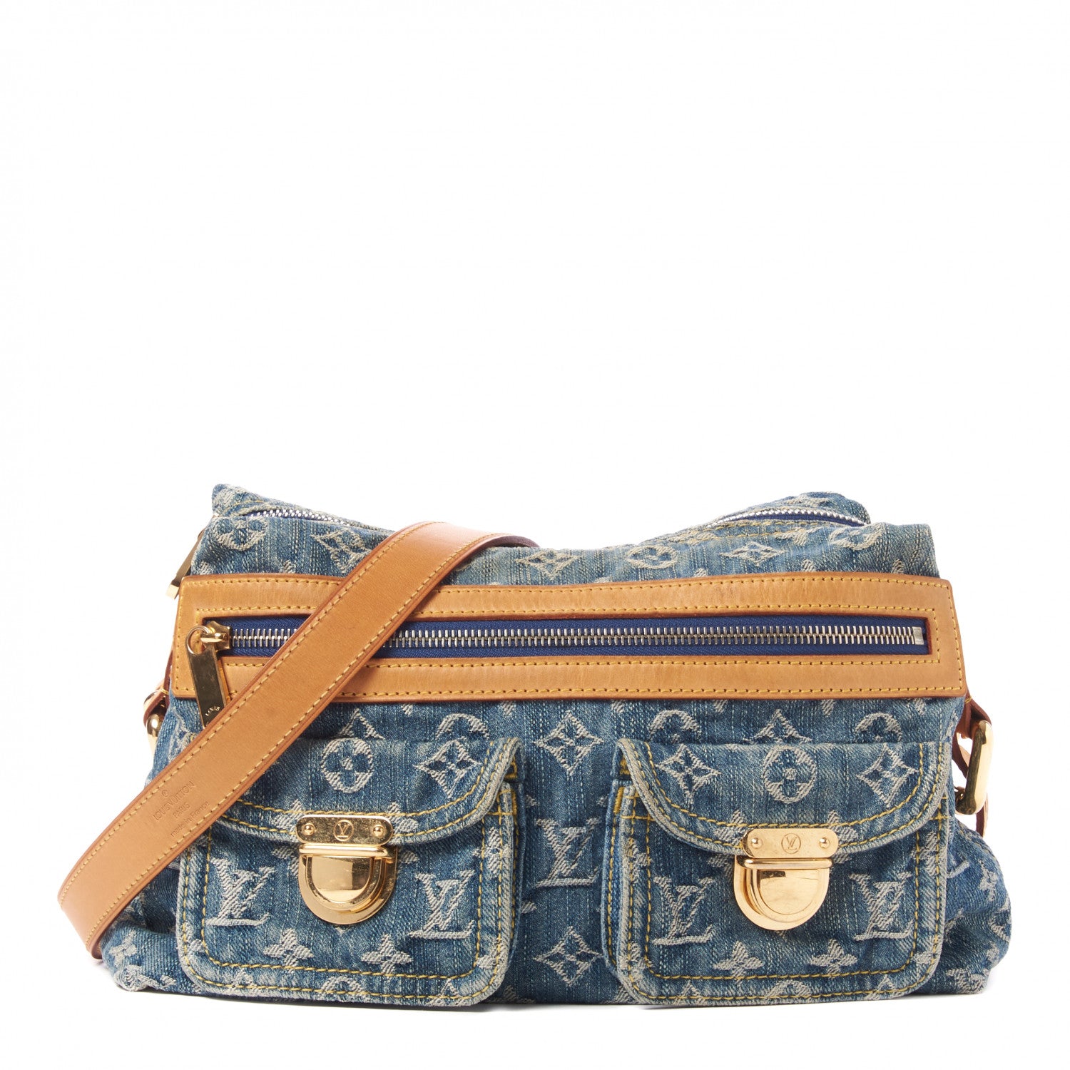 Louis Vuitton Denim Baggy Pm Carolines Fashion Luxuries