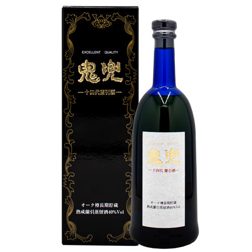 本格焼酎 十四代 蘭引酒 鬼兜 ブルーボトル 40% 720ml 高木酒造 箱付 米 焼酎 山形県