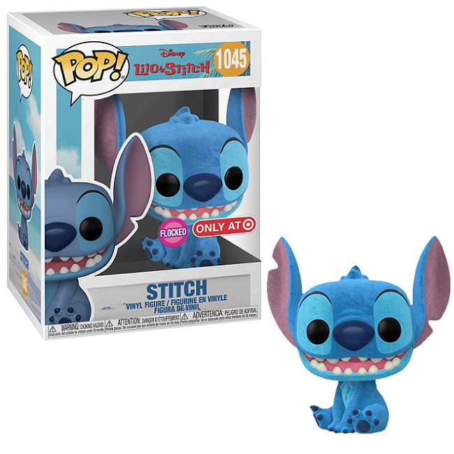 stitch flocked funko pop target