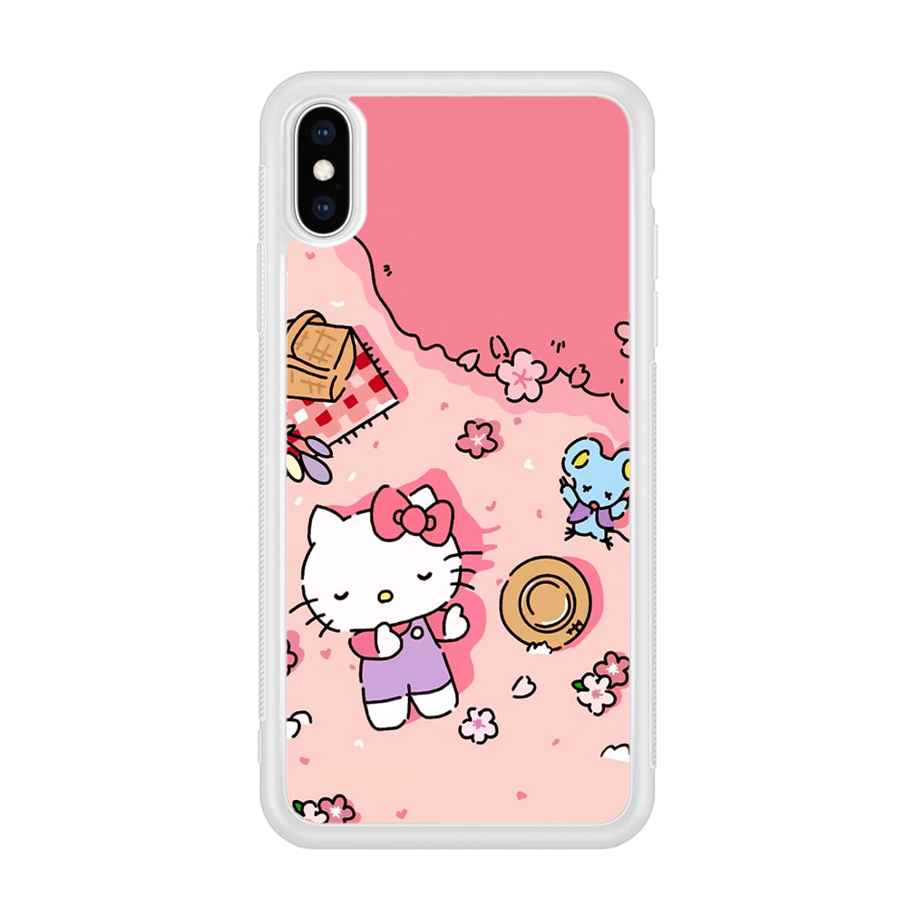 Hello Kitty Enjoy Picnic iPhone Xs Case