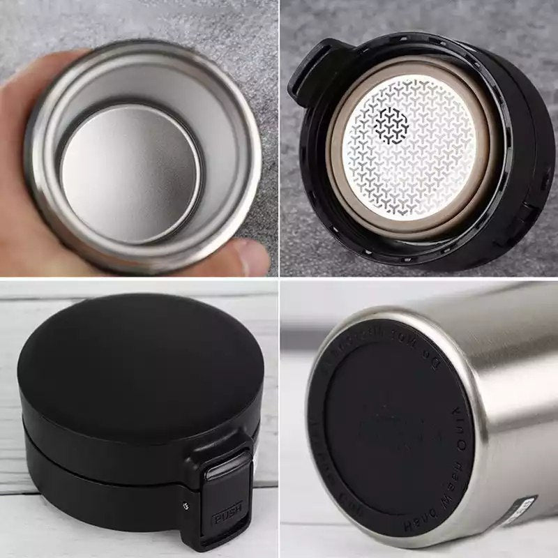 مج حرارى ستانلس ستيل 380 مللى فضى MUG-001
