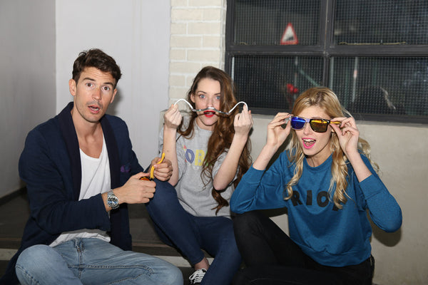 three models showing beandit sunglasses