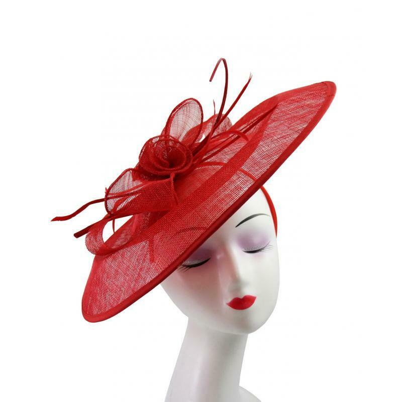 extra large fascinator hat