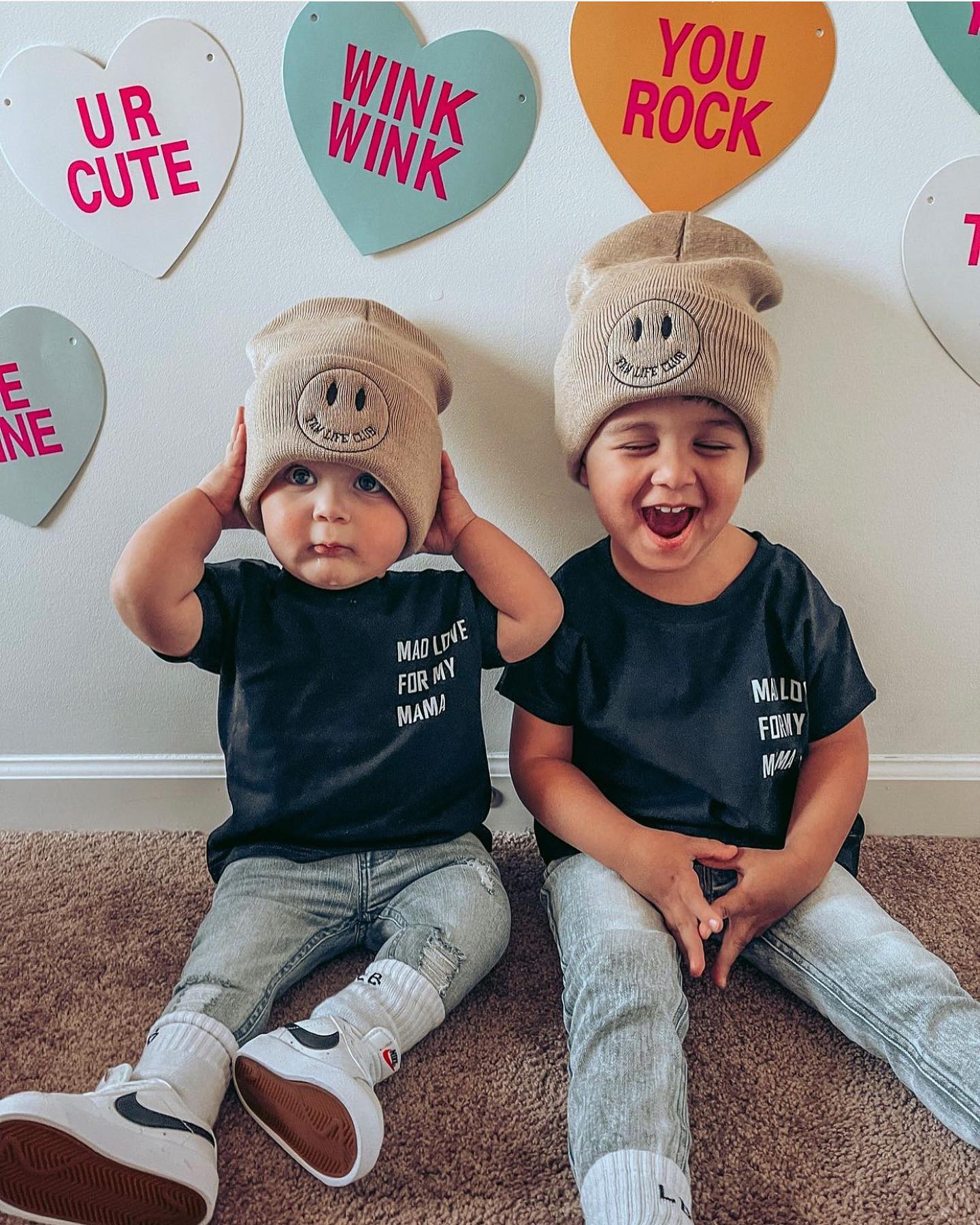 swag outfits for twin boy and girl