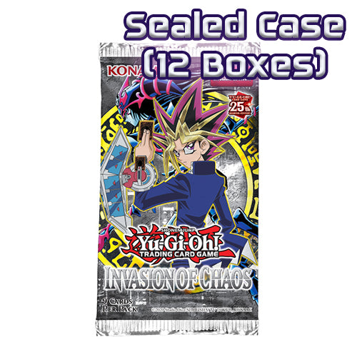 Yugioh Invasion of Chaos Booster Box x12 1 Case PREORDER