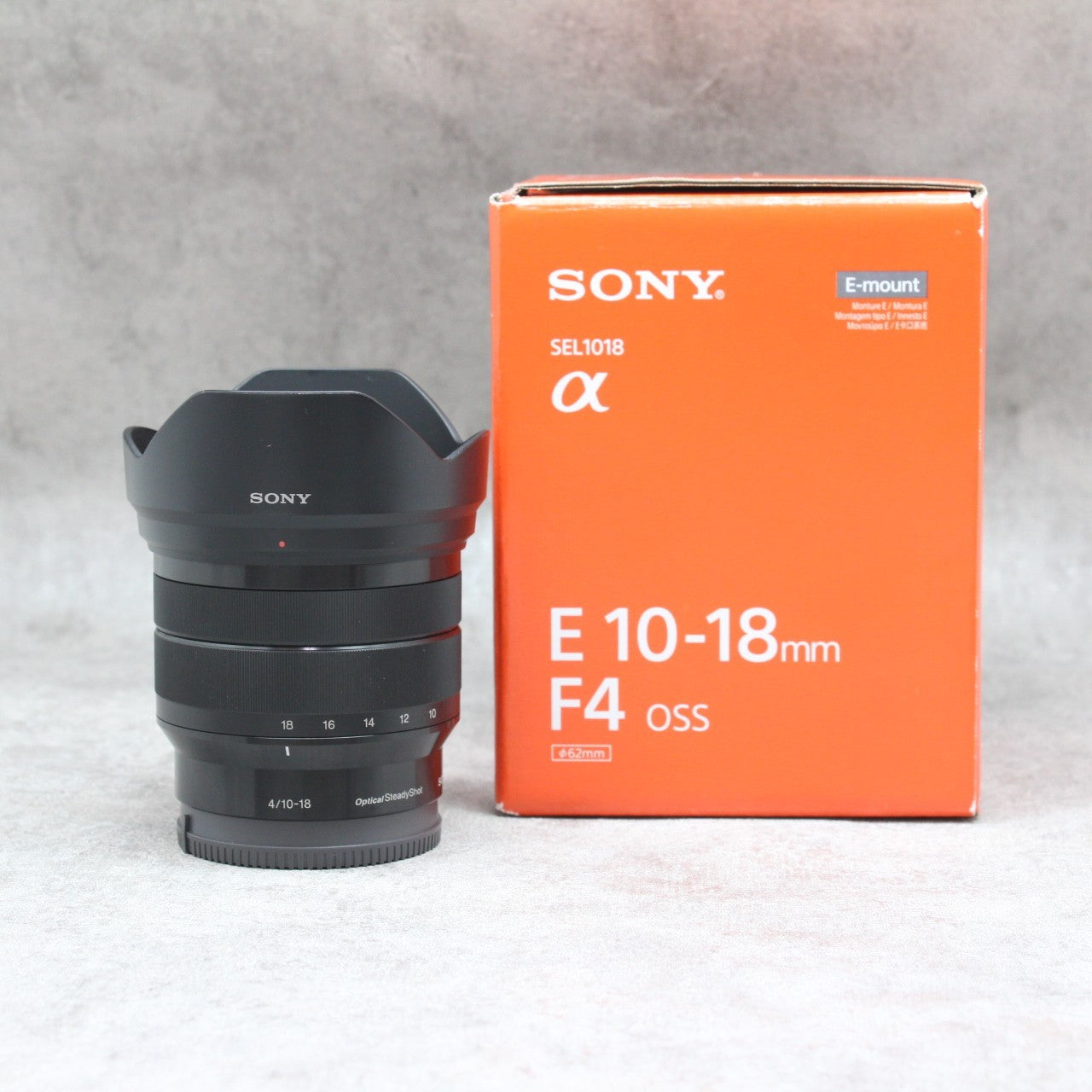 春色3カラー✧ SONY E10-18 F4OSS SEL1018 E『フィルター3枚付属